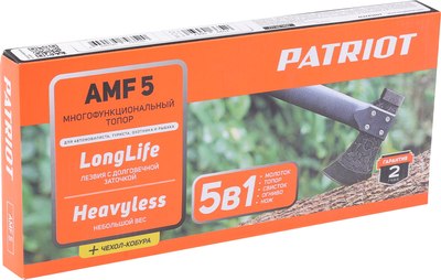 Топор PATRIOT Tourister 5в1 AMF 5 3Cr13 / 777001450