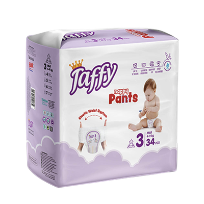Подгузники-трусики детские Taffy Nappy Midi 4-9кг - фото