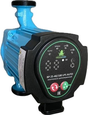 Циркуляционный насос GreenPump BP 25-40/180 LPS Auto - фото