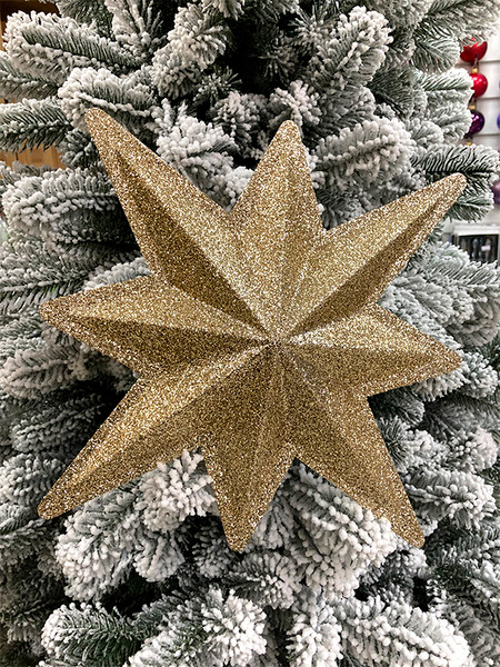 Елочная игрушка GreenTerra Звезда / 126498