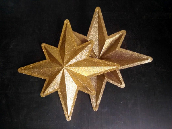 Елочная игрушка GreenTerra Звезда / 126498