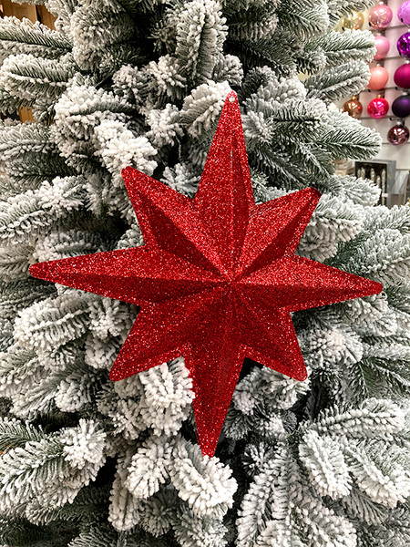 Елочная игрушка GreenTerra Звезда / 126498