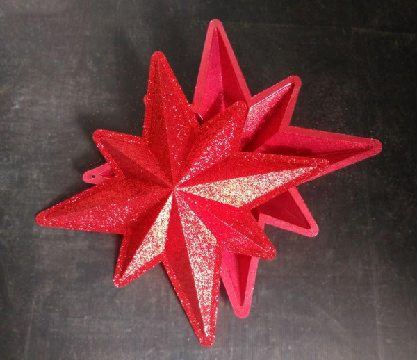 Елочная игрушка GreenTerra Звезда / 126498