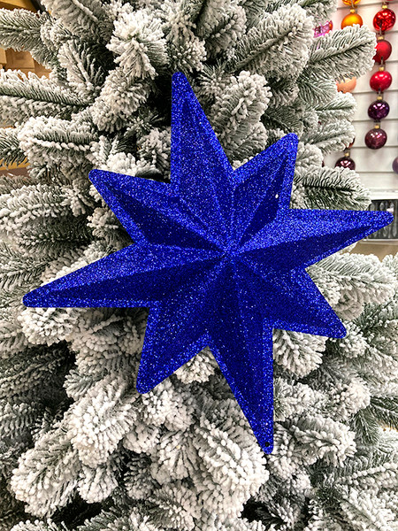 Елочная игрушка GreenTerra Звезда / 126498