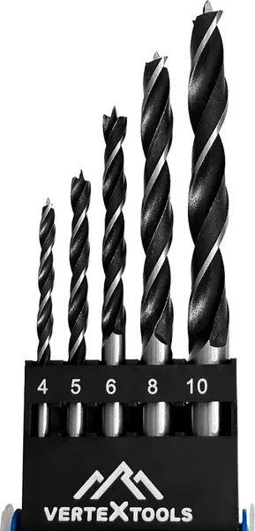 Набор сверл Vertex Tools 4-10мм / 0089-5 