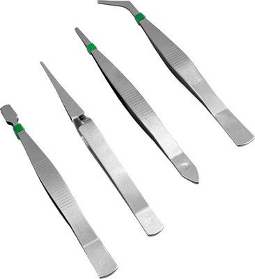 Пинцет монтажный Vertex Tools 0032-4