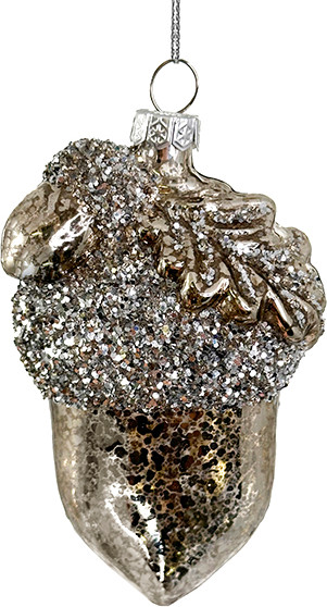 Елочная игрушка Shishi Желудь / 65698 - фото