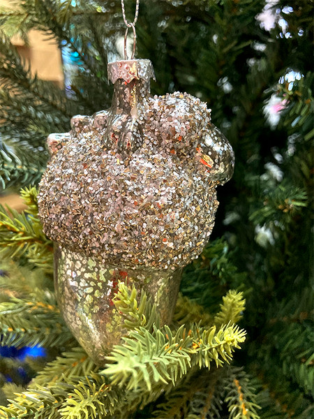 Елочная игрушка Shishi Желудь / 65698