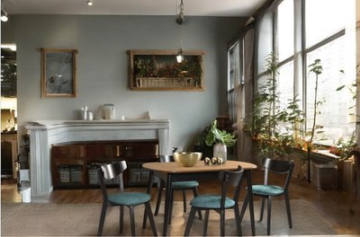 Обеденный стол Мебель-Класс Эней (черный/Р-43)