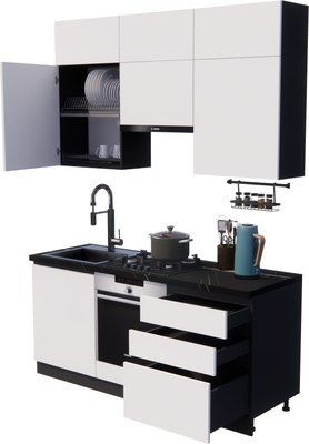 Кухонный гарнитур ВерсоМебель Эко-Премиум 1.8