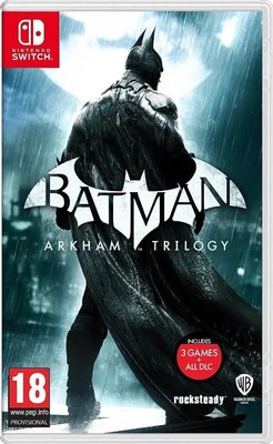 Игра для игровой консоли Nintendo Switch Batman: Arkham Trilogy - фото