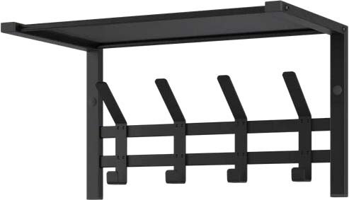 Вешалка для одежды ЗМИ Торонто 11 ВСПТ11 Ч - фото