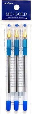 Набор шариковых ручек MunHwa MC-Gold OPMC3 - фото