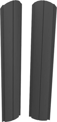 Штакетник металлический Скайпрофиль Европланка-Свитязь 130 Пэ-RAL7024/7024 - фото