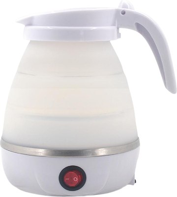 Электрочайник Goodhelper KP-A01 складной (сиреневый/белый) - фото