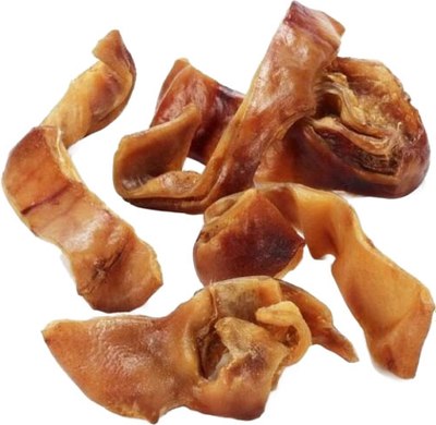 Лакомство для собак Кусьняшка Ухо свиное резаное - фото