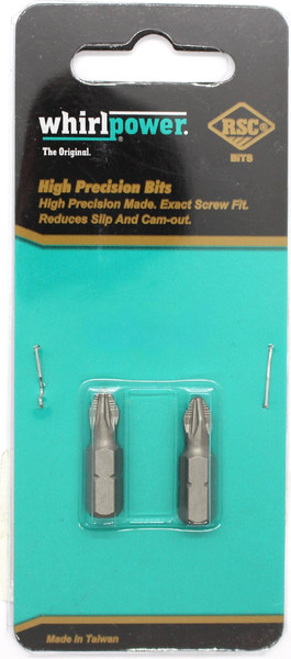 Набор бит WhirlPower 25мм PZ2 / 38LM130021 - фото