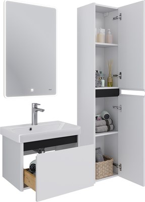 Тумба под умывальник Dreja Luxury 55см Подвесная 1 ящик / 99.2009