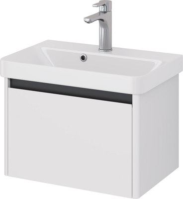 Тумба под умывальник Dreja Luxury 55см Подвесная 1 ящик / 99.2009