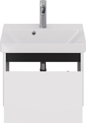 Тумба под умывальник Dreja Luxury 55см Подвесная 1 ящик / 99.2009