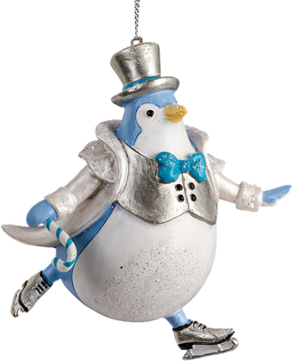 Елочная игрушка Erich Krause Decor. Пингвин во фраке / 62281 - фото