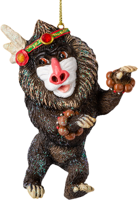 Елочная игрушка Erich Krause Decor. Танцующий орангутан / 62268 - фото