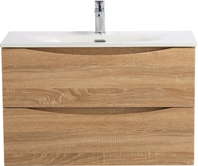 Тумба под умывальник BelBagno MARINO-CER-MINI-800-2C-SO-WO-P - фото