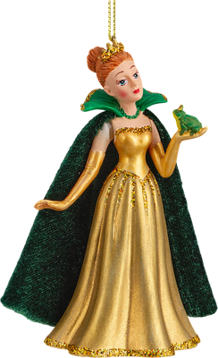 Елочная игрушка Erich Krause Decor. Принцесса и лягушонок / 62354 - фото