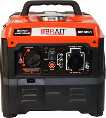 Инверторный генератор Brait BR1200iO