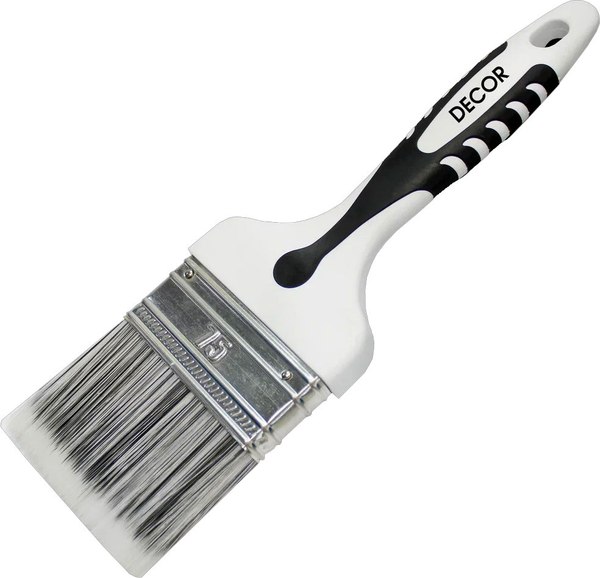 Кисть малярная Decor Black White универ Premium / 860-035 - фото