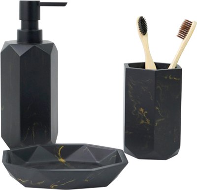 Набор аксессуаров для ванной FORA Anthracite - фото