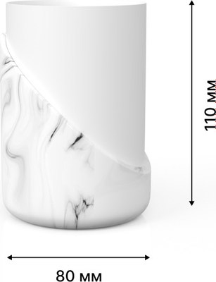 Набор аксессуаров для ванной FORA Marble Light