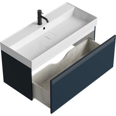 Тумба с умывальником Aqwella Pure / PUR0110GRM