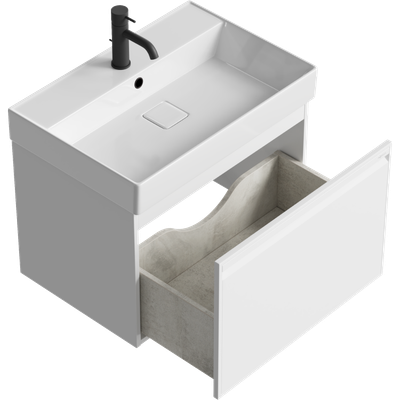 Тумба с умывальником Aqwella Pure / PUR0165WM