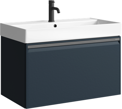 Тумба с умывальником Aqwella Pure / PUR0108GRM - фото