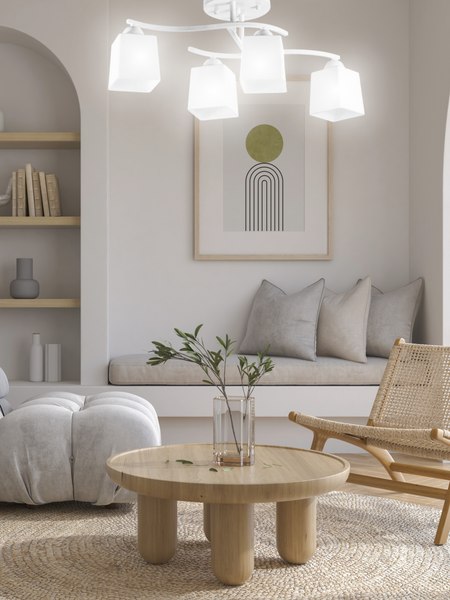 Люстра Aitin-Pro НПБ 02-4x60-101 / 7603/4