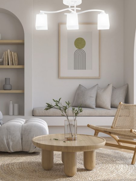 Люстра Aitin-Pro НПБ 02-3x60-101 / 7603/3