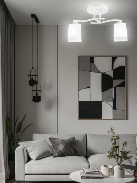 Потолочный светильник Aitin-Pro НПБ 02-2x60-101 / 7603/2