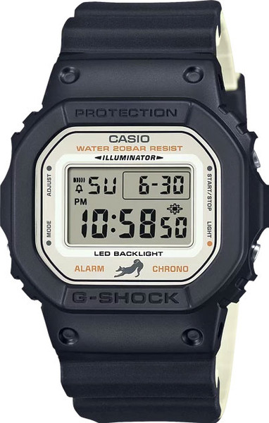 Часы наручные мужские Casio DW-5600SHB-1E - фото