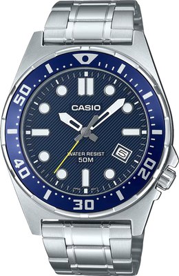 Часы наручные мужские Casio MTD-135D-2A - фото