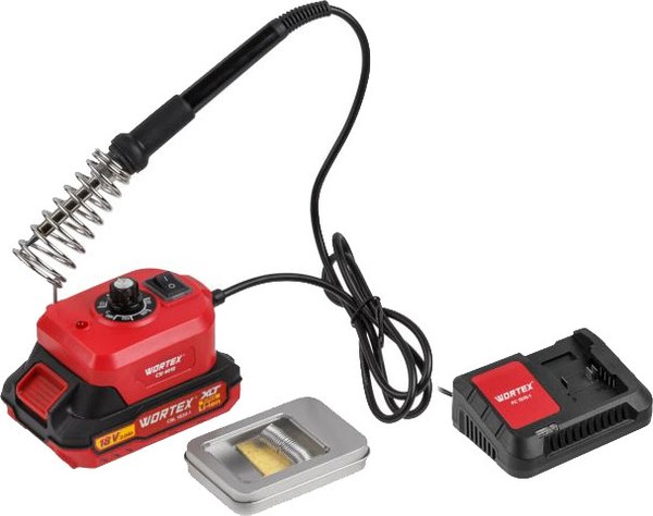 Паяльник электрический Wortex Аккумуляторный CSI 4018 / 1334780 - фото