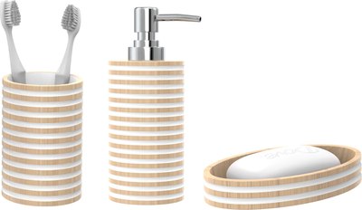 Набор аксессуаров для ванной FORA Spiral - фото