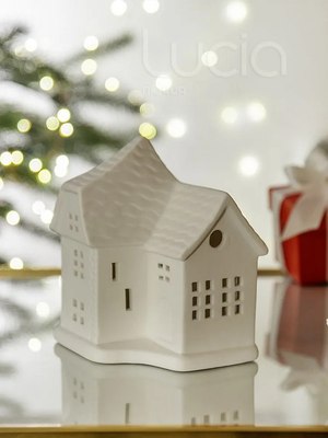 Ночник Лючия Фарфоровый Домик 02 / 185-02