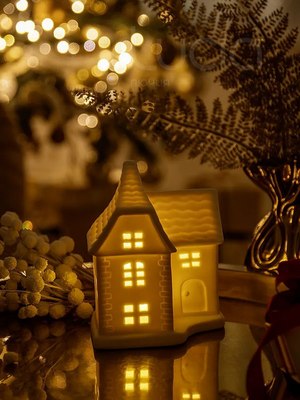 Ночник Лючия Фарфоровый Домик 02 / 185-02