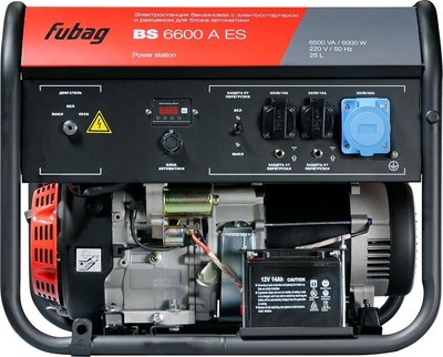 Бензиновый генератор Fubag BS 6600 AES (646281)