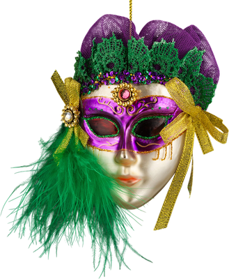 Елочная игрушка Erich Krause Decor. Венецианская маска / 62374 - фото