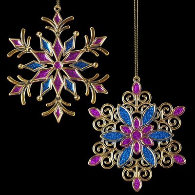 Елочная игрушка Erich Krause Снежинка магия Востока / 40998