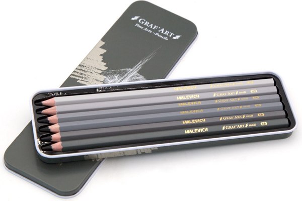 Набор простых карандашей Малевичъ GrafArt / 197303