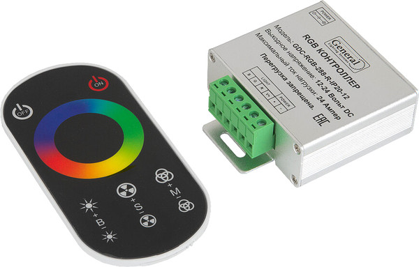 Контроллер для дюралайта General Lighting RGB GDC-RGB-288-R-IP20-12 / 511804 - фото