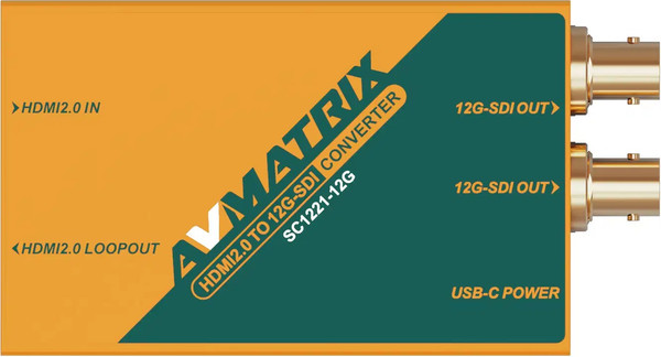 Конвертер цифровой Avmatrix SC1221-12G / 32290 - фото